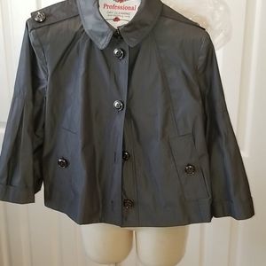 Burberry London Cropped Jacket!💗 US 8